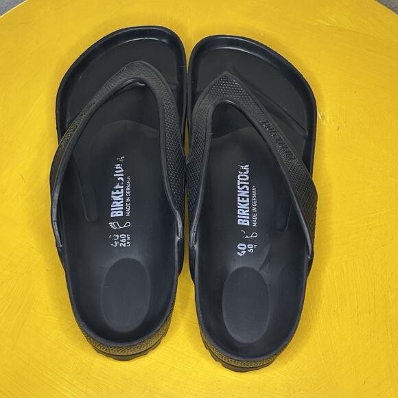 Birkenstock HONOLULU Black EVA Open Toe Sandals Size 40 Men 7 Women 9 - Picture 7 of 7
